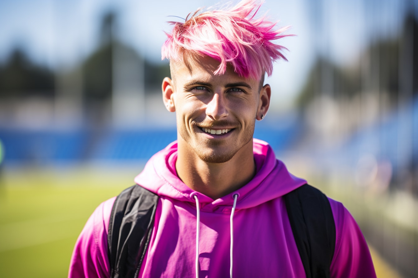 Pourquoi Antoine Griezmann arbore-t-il une chevelure rose ?