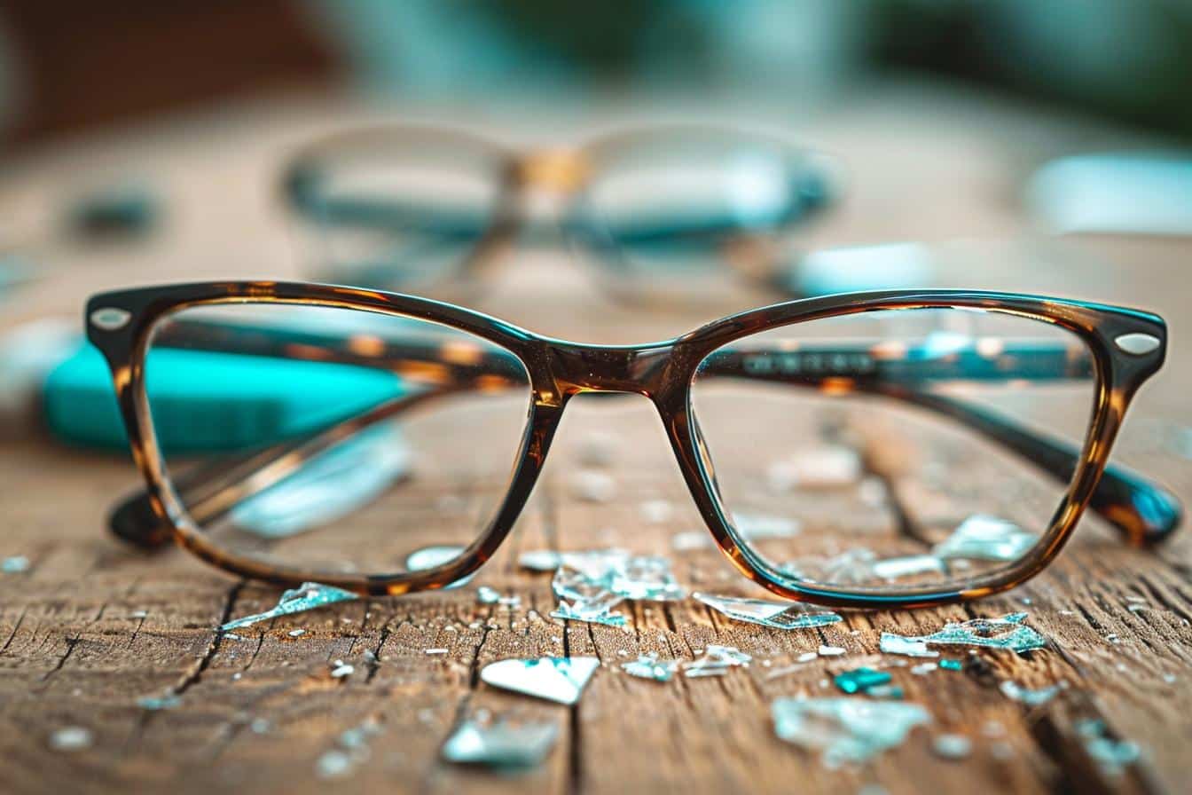 Monture de lunettes cassée : solutions et conseils