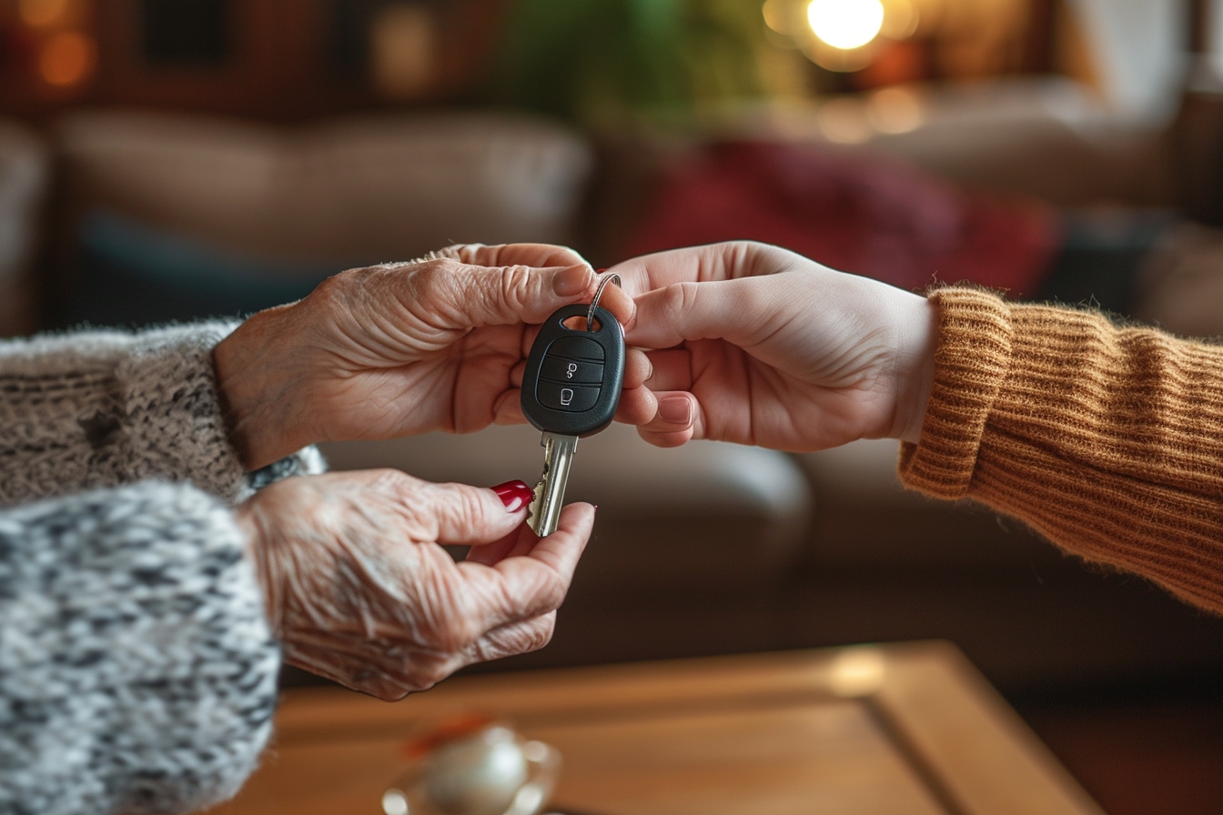 Comment une personne âgée peut-elle donner sa voiture et aider quelqu&rsquo;un en besoin ?