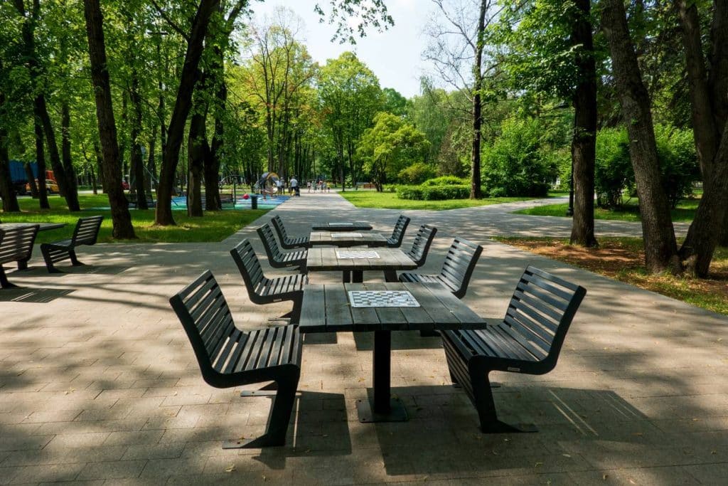 mobilier pour espaces publics