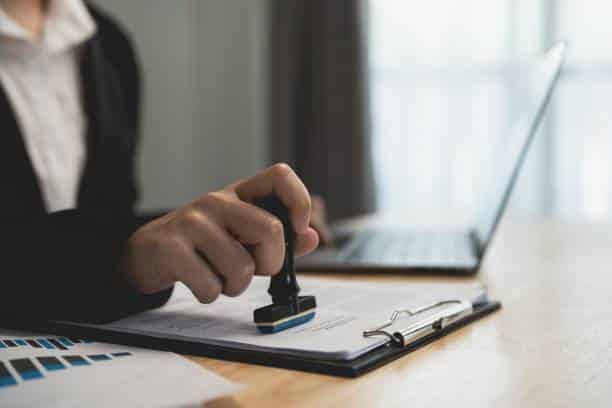 tampon d'entreprise informations