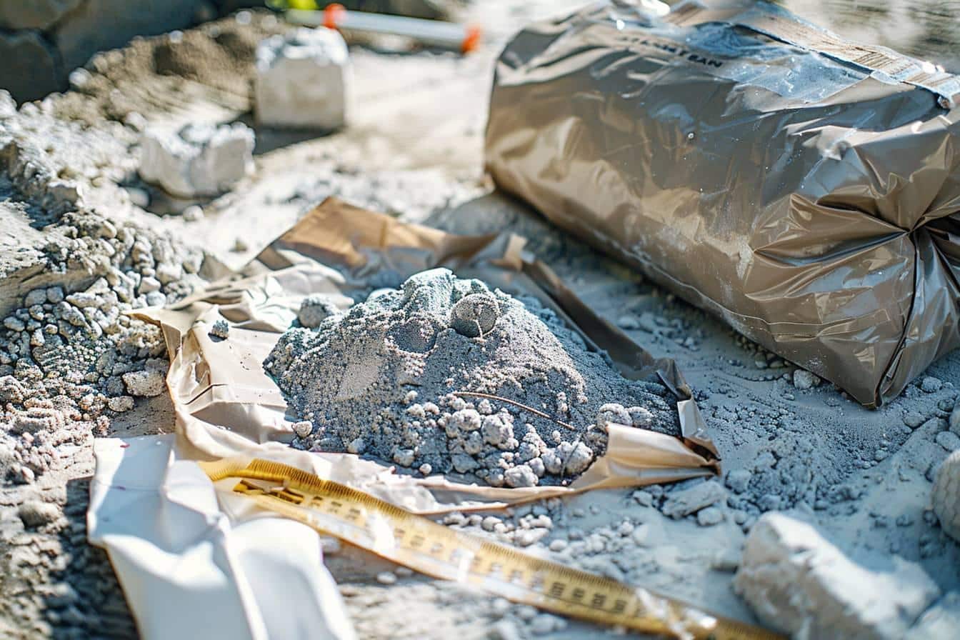 Comment calculer les proportions de béton pour un sac de ciment de 25 kg ?