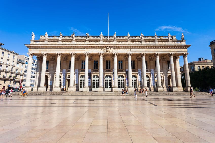 grand theatre de bordeaux, france