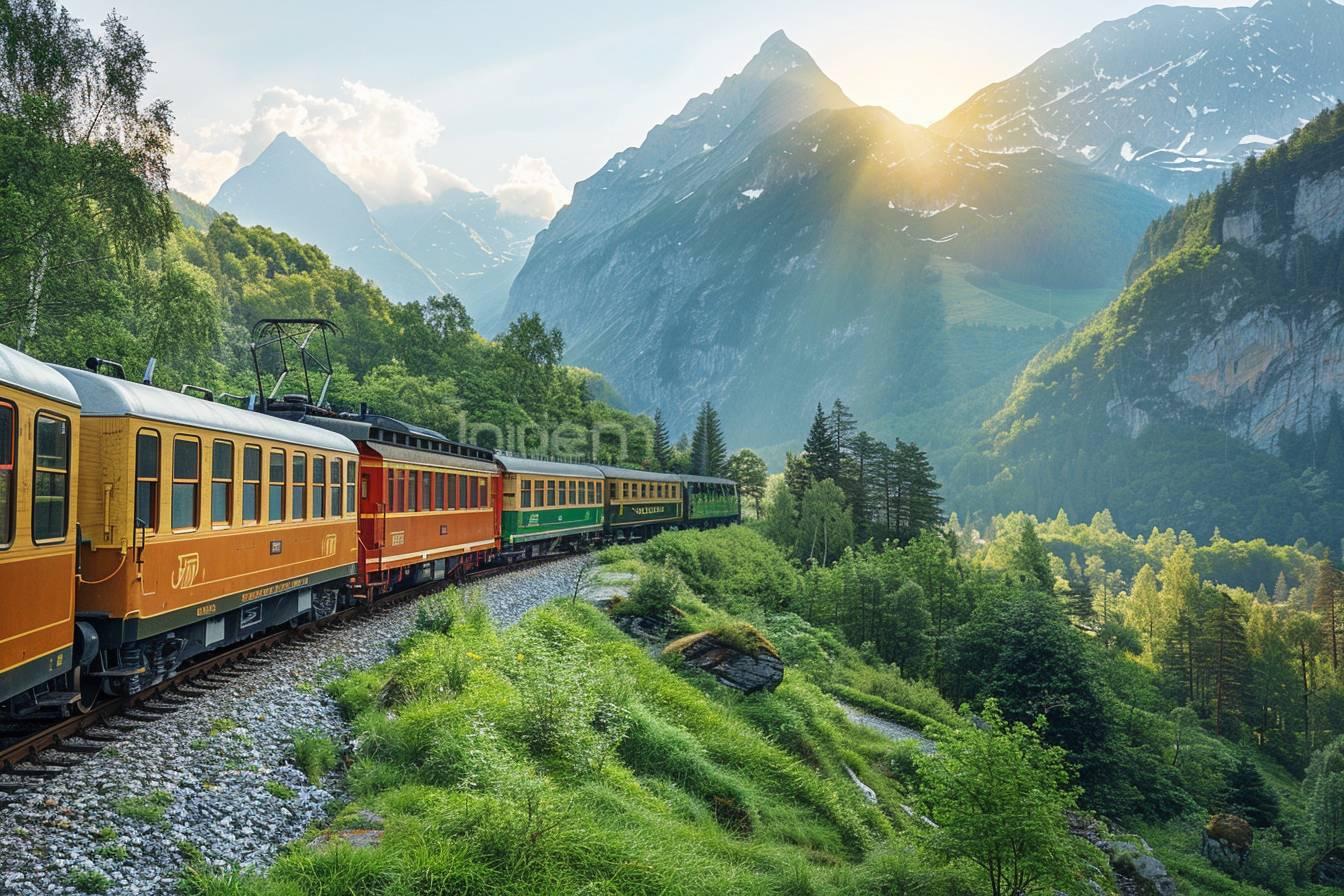 Voyager en train à travers l'Europe : les plus belles lignes ferroviaires à découvrir